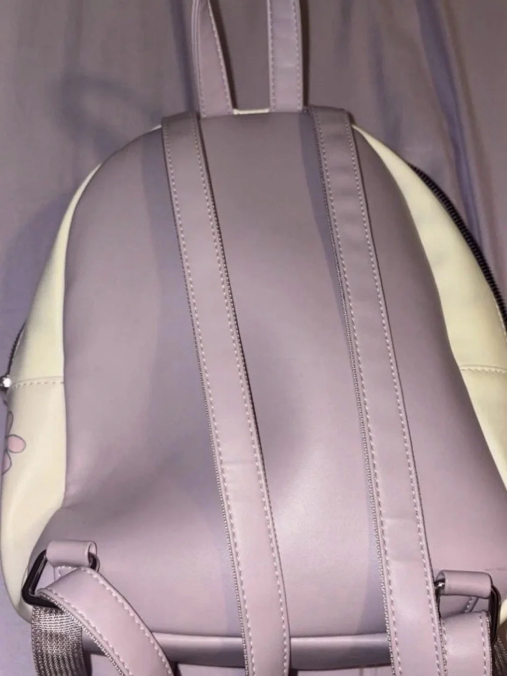 Pixar Kids' Lilac & White Monsters Backpack - Cute Character Design